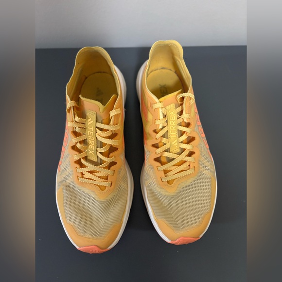 adidas Shoes - Adidas Women’s Terrex Agravic Speed Trail Running Shoes, Size 8.5,yellow &orange